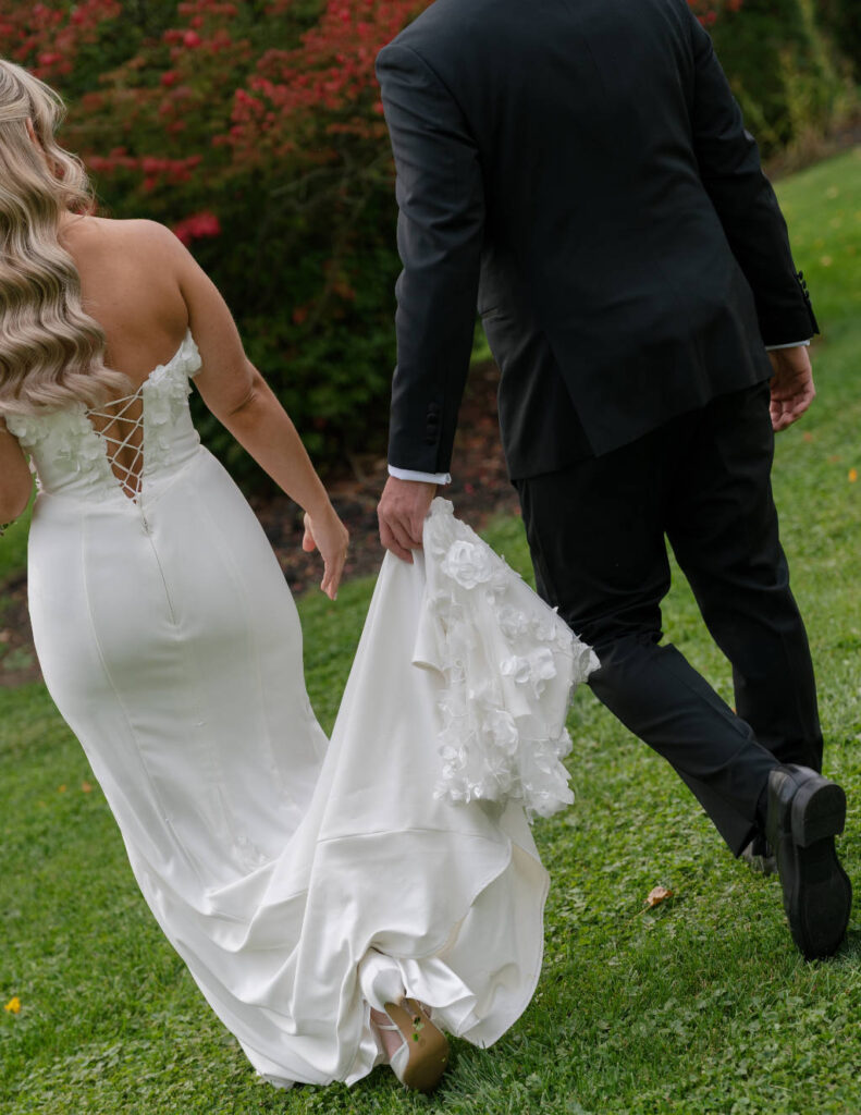 Soft, nostalgic film-style wedding detail captured in Ohio.