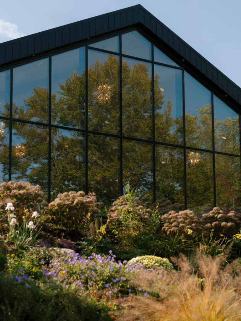 The Everhart Gathering Place exterior framed beautifully in Ohio sunlight.
